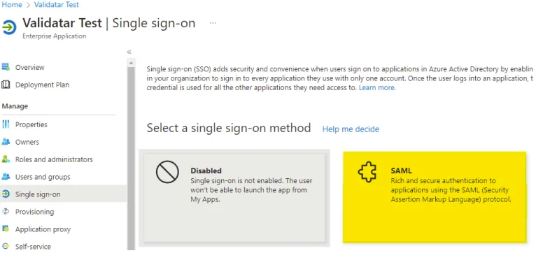 إعداد تسجيل الدخول الموحّد (Single Sign-On)